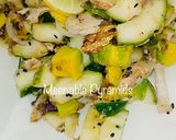 A picture of step 2 of Avocado tuna salad.