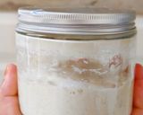 Foto langkah ke 1 dari resep Green Tea Taro Sourdough Bread.