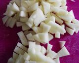 Foto del paso 3 de la receta Ensalada templada de espinacas y manzana