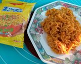 A picture of step 8 of Maggi Aloo Snack.