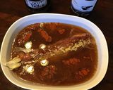 A picture of step 1 of California Farm Wonton Dinner Soup.