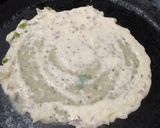 A picture of step 7 of Rava masala cut dosa sooji masala cut dosa.