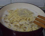 Foto del paso 1 de la receta: Spatzlek con salsa de bacon y cebolla dulce