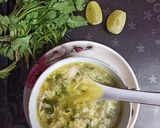 চিকেন লেমন করিয়েন্ডার স্যুপ (lemon chicken coriander soup recipe in Bengali) রেসিপি ধাপ - 3 ছবি