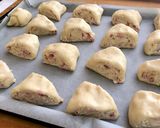 Sonkás - sajtos háromszög recept fázis 10 fotója