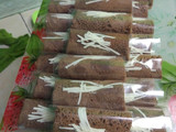 Dadar Gulung pisang coklat