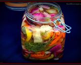 Foto del paso 1 de la receta Encurtidos en vinagre caseros