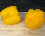 Une image de l'étape 1 de Poivrons farcis au boulghour.