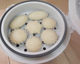 Hình bước làm 12 của món BÁNH BÒ hấp vị sầu riêng