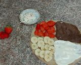 A picture of step 3 of Viral Tortilla wrap in my style.