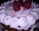 Foto del paso 3 de la receta: Torta de chocolate hecha en sartén con merengue italiano 🍓