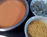 Foto del paso 4 de la receta Fideos con langostinos