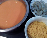 Foto del paso 4 de la receta: Fideos con langostinos