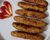 A picture of step 3 of Chicken Kababs.