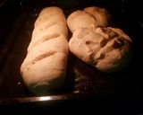 A picture of step 1 of French bread.