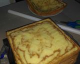 Foto langkah ke 6 dari resep Bolu simple/ Cake ultah/ Whiped Cream/ Coklat Pagar.