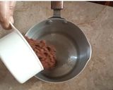 A picture of step 2 of Perfect Chocolate Mirror Glaze.
