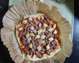 Foto langkah ke 4 dari resep Meat Pizza (Airfryer).