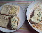 Foto del paso 5 de la receta: Sandwichitos de carne con quesos