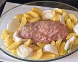Foto del passaggio 2 della ricetta Polpettone al forno con patate e finocchi