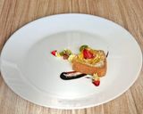 Foto langkah ke 4 dari resep Fruit Cheese Toast.