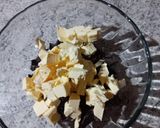 Foto del paso 1 de la receta: Torta brownie con cheesecake de dulce de leche😘 molde de 24 cm