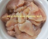 Gambar langkah 2 resipi Bubur Pedas Sarawak.