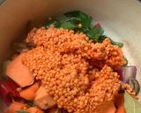 Une image de l'étape 5 de 🫕Velouté 🍁🌶lentilles corail 🪸 châtaignes 🌰.