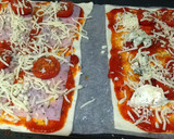 Foto del paso 2 de la receta: Pizza de jamón y tomate