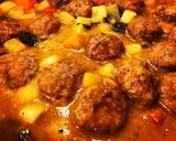 Foto del paso 4 de la receta: Albóndigas morunas con verduras