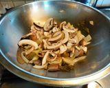 A picture of step 6 of Mushroom Biriyani.
