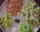 A picture of step 5 of BEERAKAYA PACHADI (Ridge gourd Chutney).