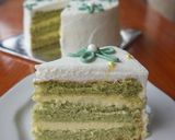 Foto langkah ke 10 dari resep Chiffon Bayam Krim Keju.