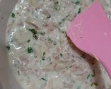 Foto langkah ke 4 dari resep Quiche Lorraine.