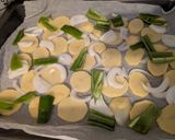 Foto del paso 3 de la receta: Muslo de pavo y patatas al horno