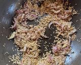 A picture of step 3 of Spinach Shorba.