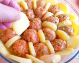 Fasírt, lágy sajtos burgonya ölelésben 💫 recept fázis 6 fotója