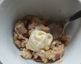 Foto del paso 2 de la receta: Espárragos gratinados con pimientos y atún