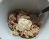 Foto del paso 2 de la receta: Espárragos gratinados con pimientos y atún