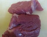 Foto langkah ke 1 dari resep Buncis tumis daging sapi.