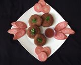 A picture of step 7 of Gajer K Kebab.