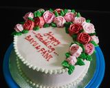 Foto langkah ke 10 dari resep Rainbow cake kukus.