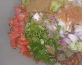 A picture of step 2 of Red beans Salad.