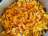 Mermelada de naranja y frutilla