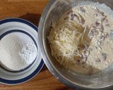 Sonkás-túrós felfújt recept fázis 1 fotója