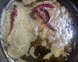 A picture of step 3 of Aloo Achari.