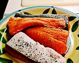 Lazacfilé jégsaláta ágyon recept fázis 1 fotója