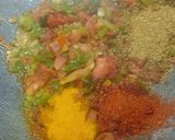 A picture of step 3 of Paneer Bell Pepper Bhurji.