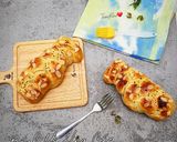 Hình bước làm 4 của món Bánh mì hoa cúc
