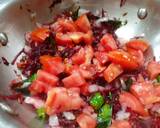 Beetroot Poha recipe step 2 photo